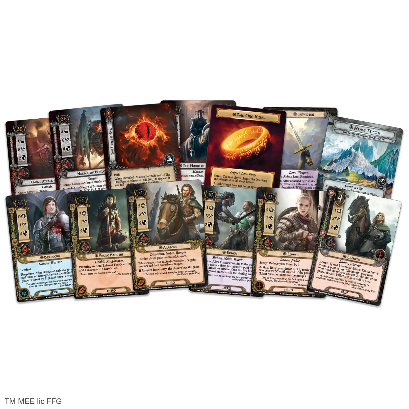 Fantasy Flight Games The Lord of the Rings: The Card Game - Return of the King Saga Expansion