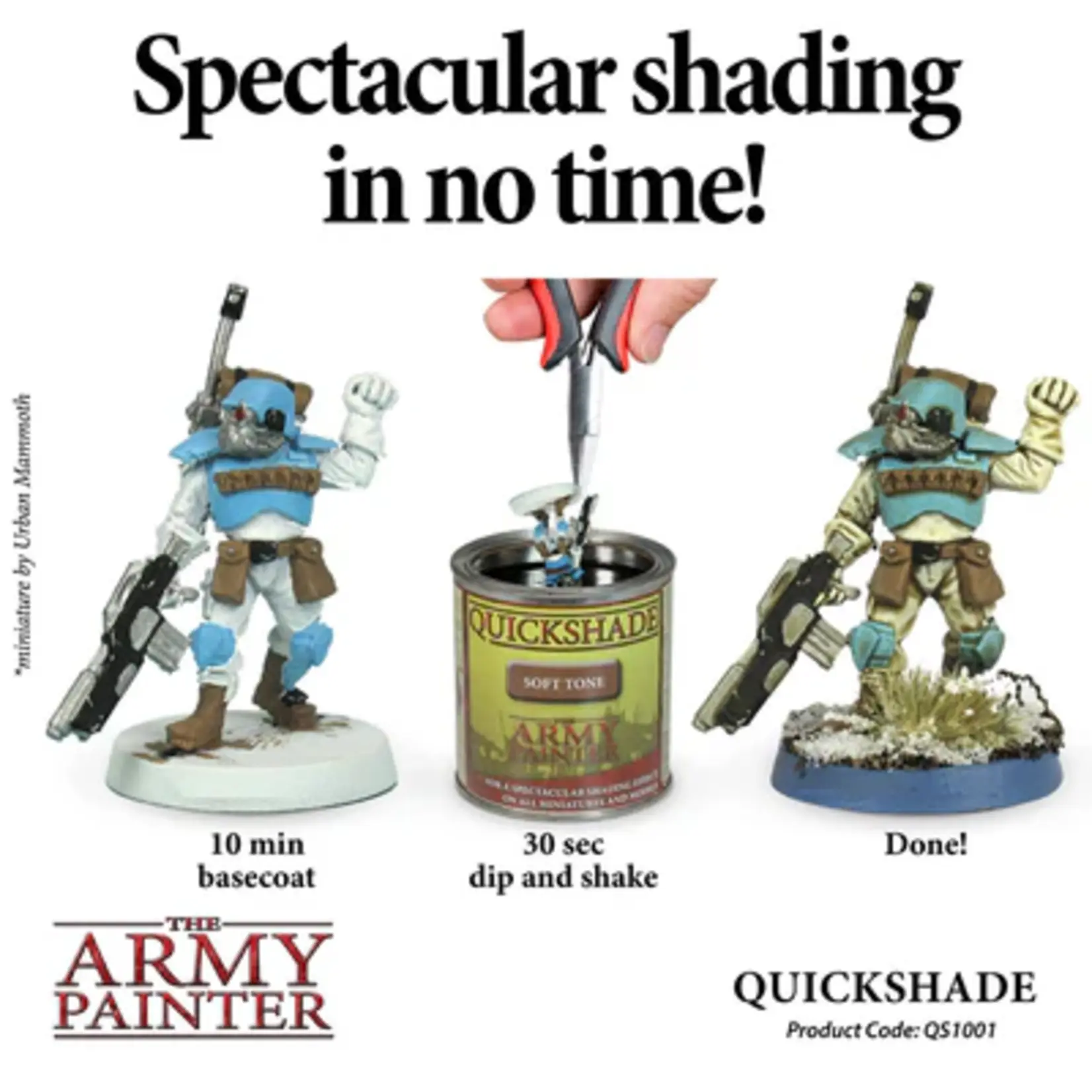 Army Painter Quickshade: Quick Shade Soft Tone 250ml