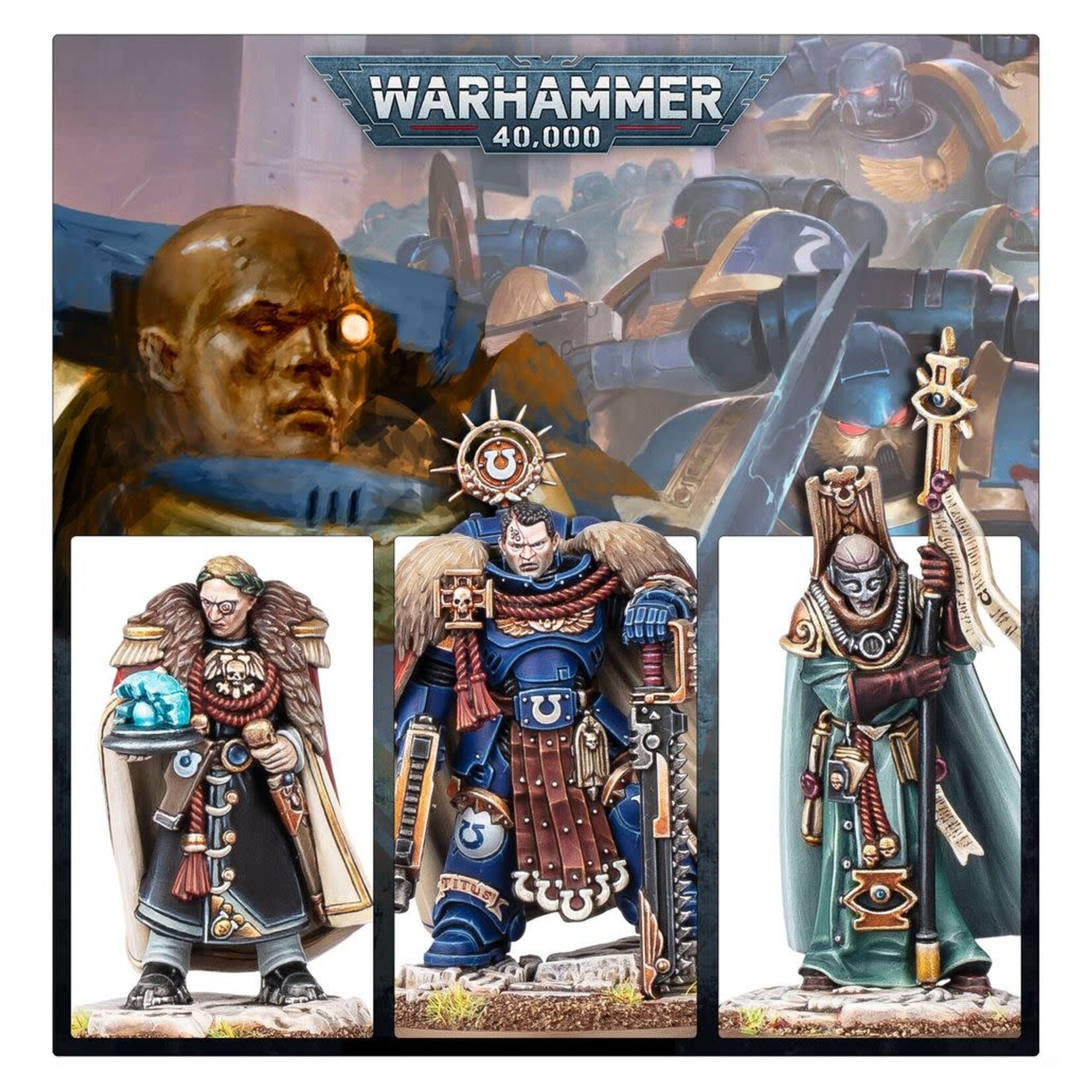 Games Workshop Captain Titus & The Wardens Of Ultramar