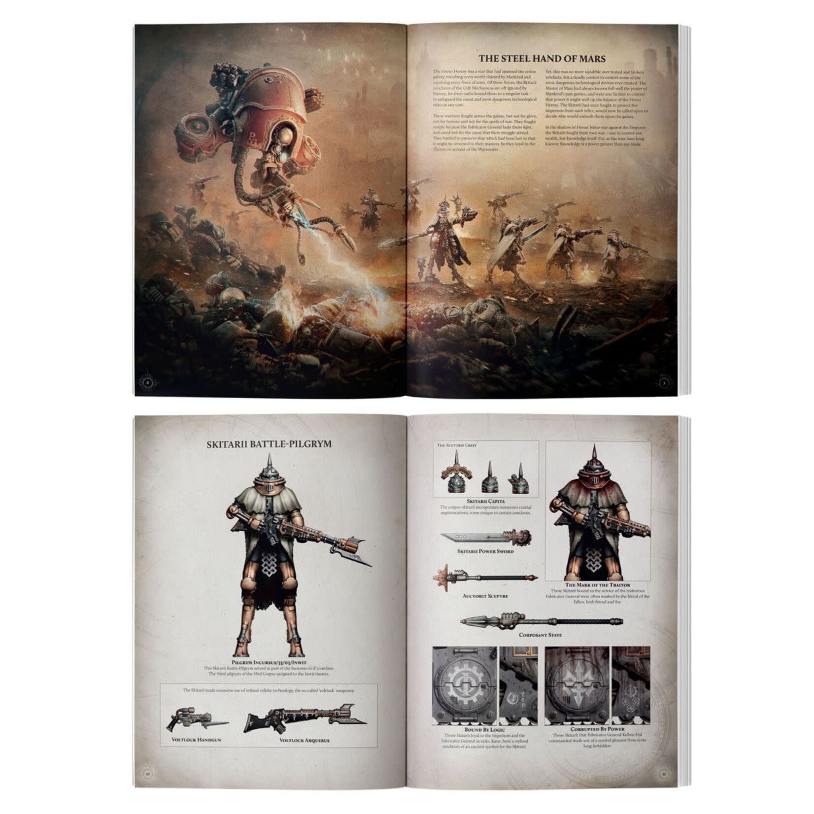 Games Workshop Journal Tactica: Skitarii: Steel Hand Of Mars