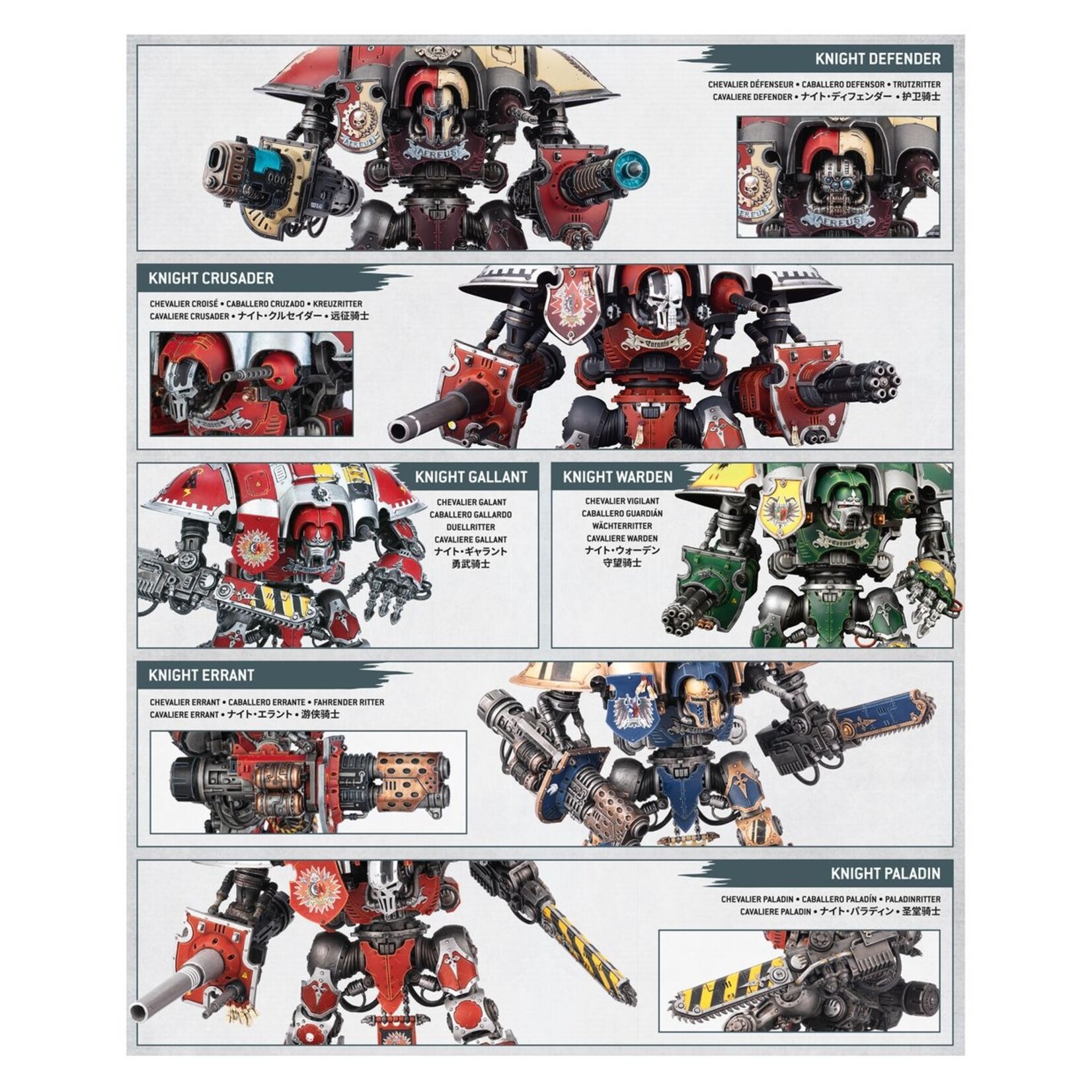 Games Workshop Imperial Knights: Knight Questoris