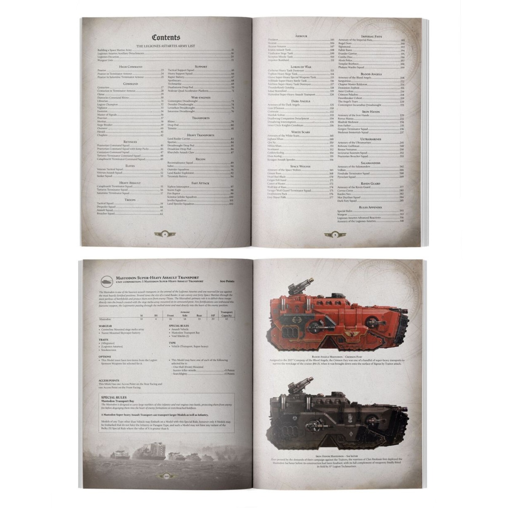 Games Workshop Liber Astartes – Loyalist Legiones Astartes Army Book