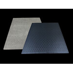 Chessex Battlemat 1" Reversible Black-Grey Hexes