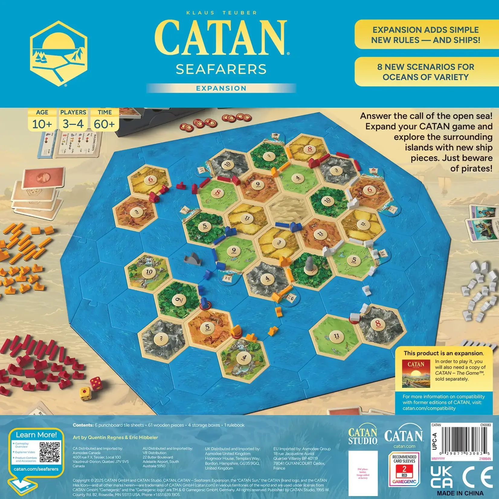 Catan Studios CATAN – Seafarers Expansion
