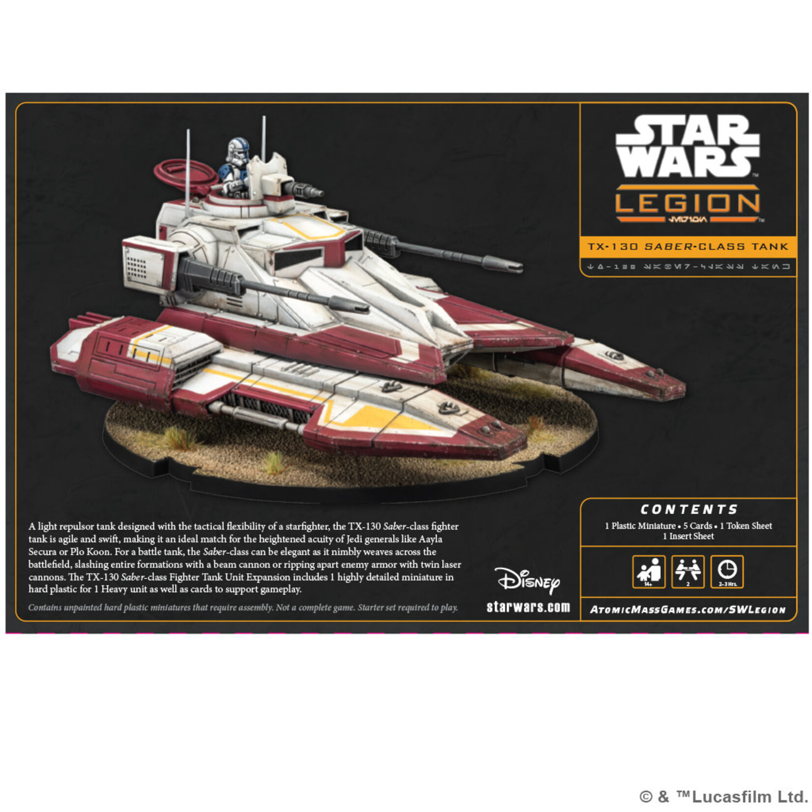Star Wars: Legion – TX-130 Saber Tank
