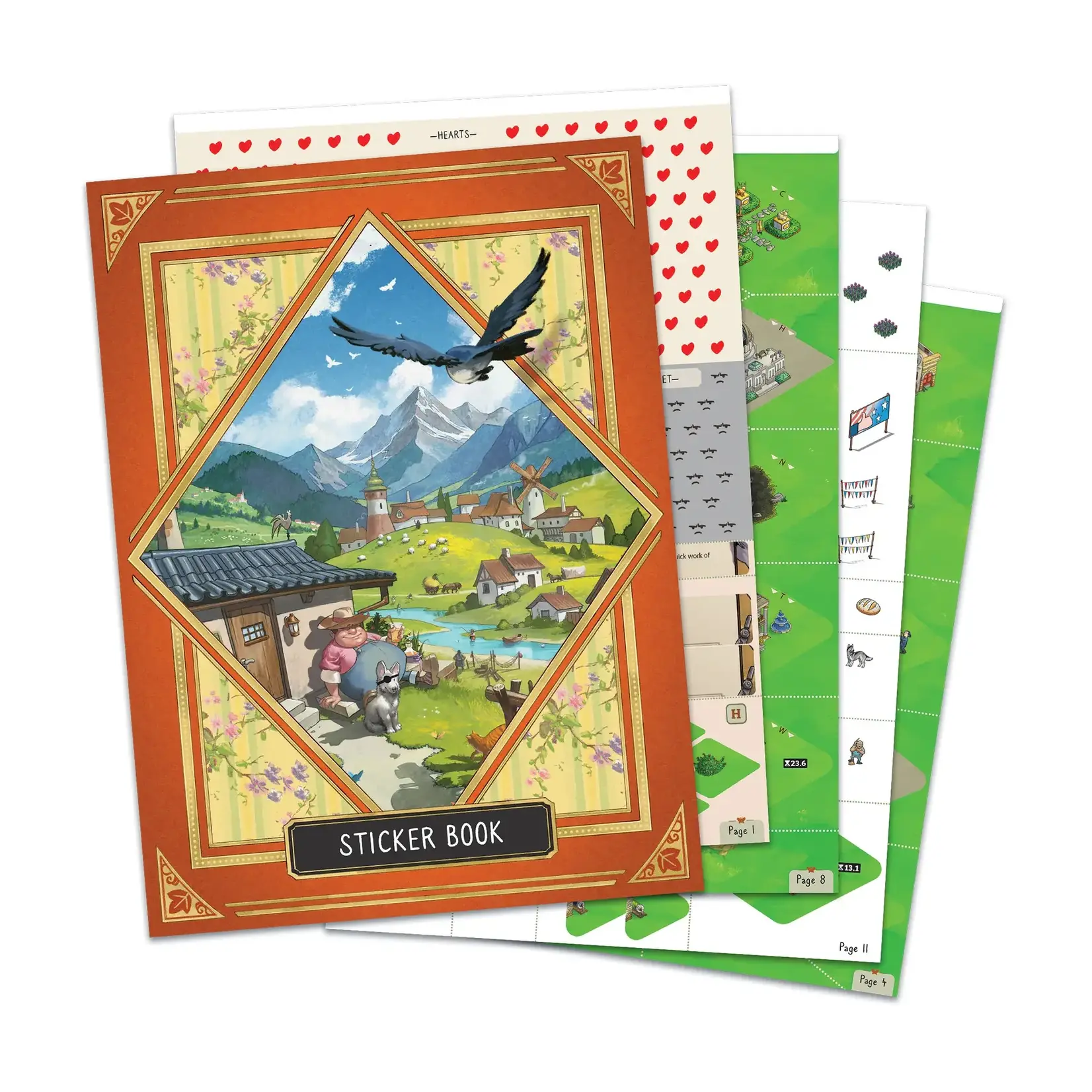 Unexpected Games Cozy Stickerville