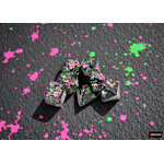 Chessex Brush Polyhedral Paintball/green 7-Die Set
