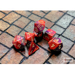 Chessex Gemini Purple-Red/gold Polyhedral 7-Dice Set
