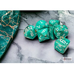Chessex Marble Oxi-Copper/white Polyhedral 7-Dice Set