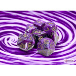 Chessex Vortex Purple/gold Polyhedral 7-Dice Set