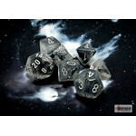 Chessex Borealis Light Smoke/silver Luminary Polyhedral 7-Dice Set
