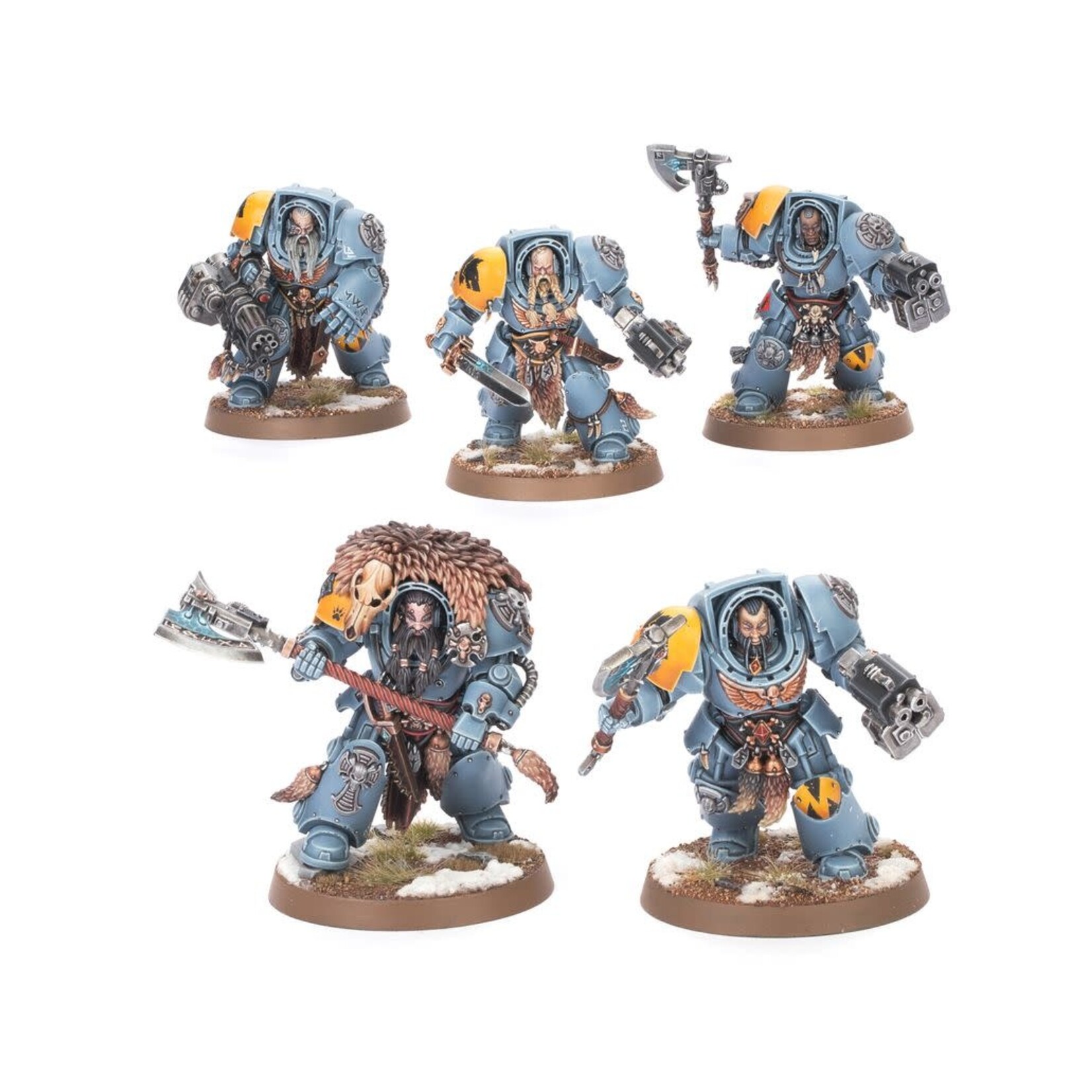 Games Workshop Space Wolves Wolf Guard Terminators