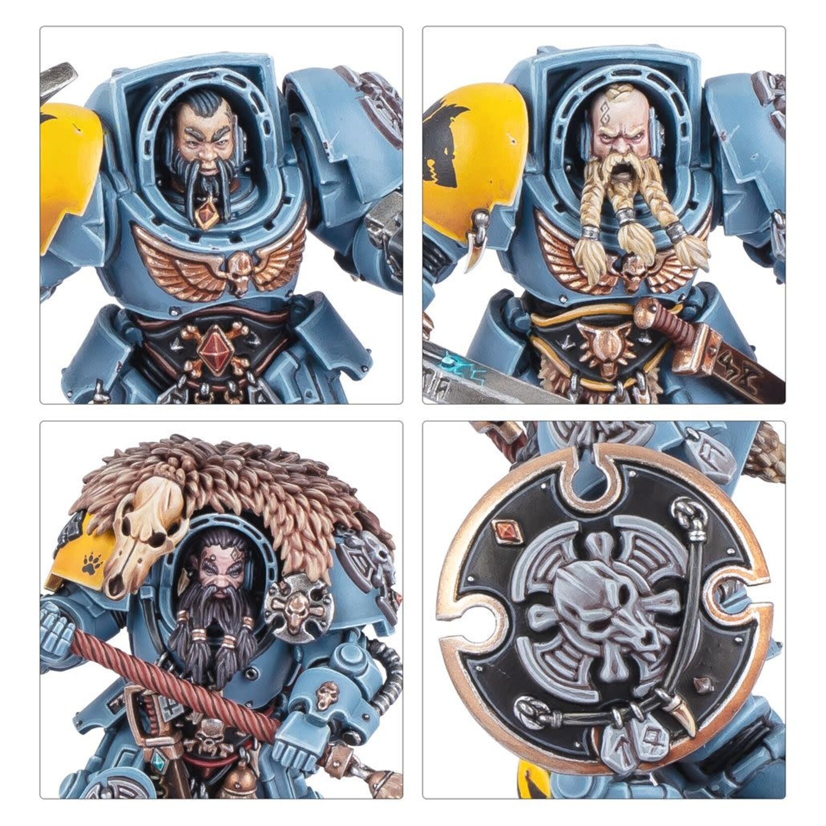 Games Workshop Space Wolves Wolf Guard Terminators