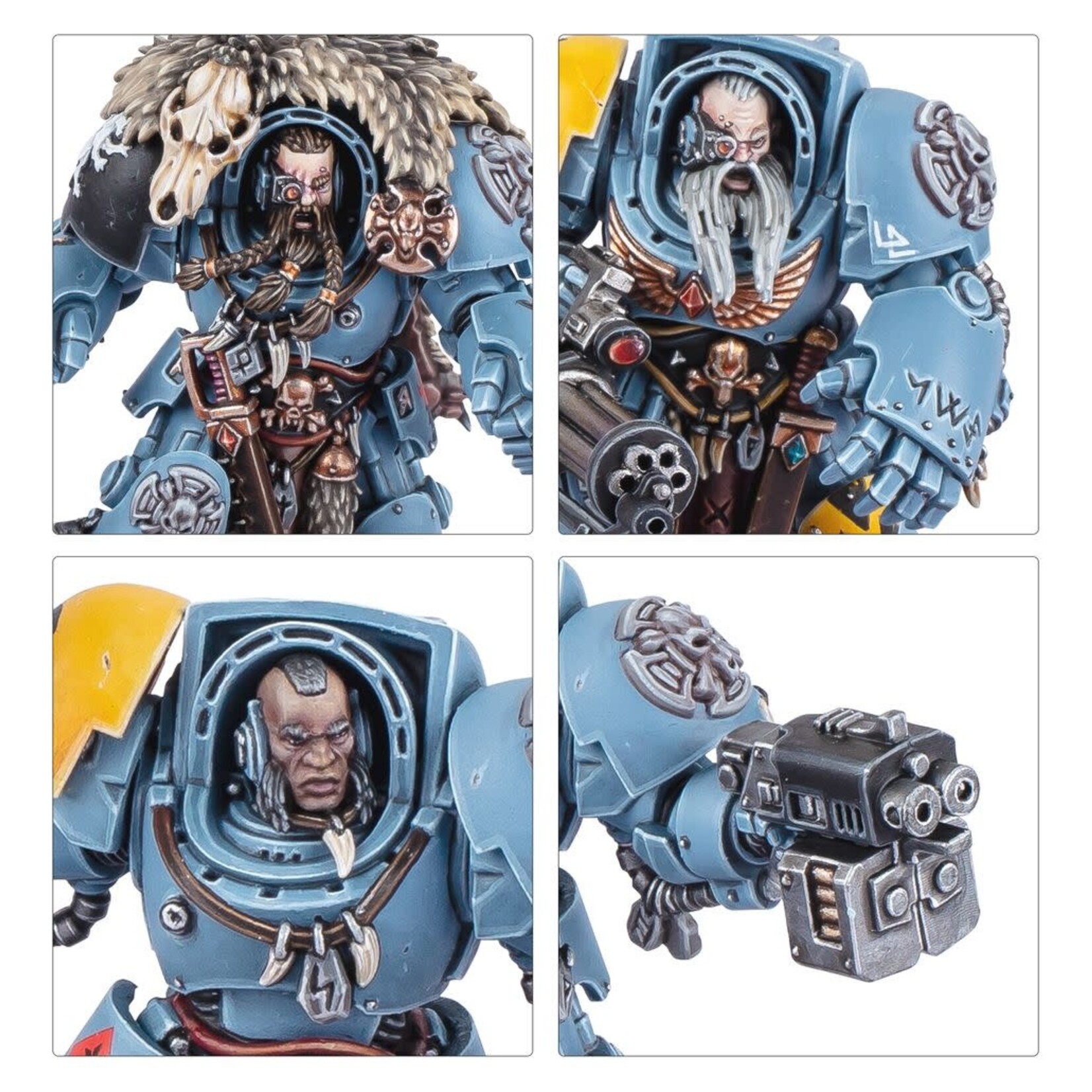 Games Workshop Space Wolves Wolf Guard Terminators