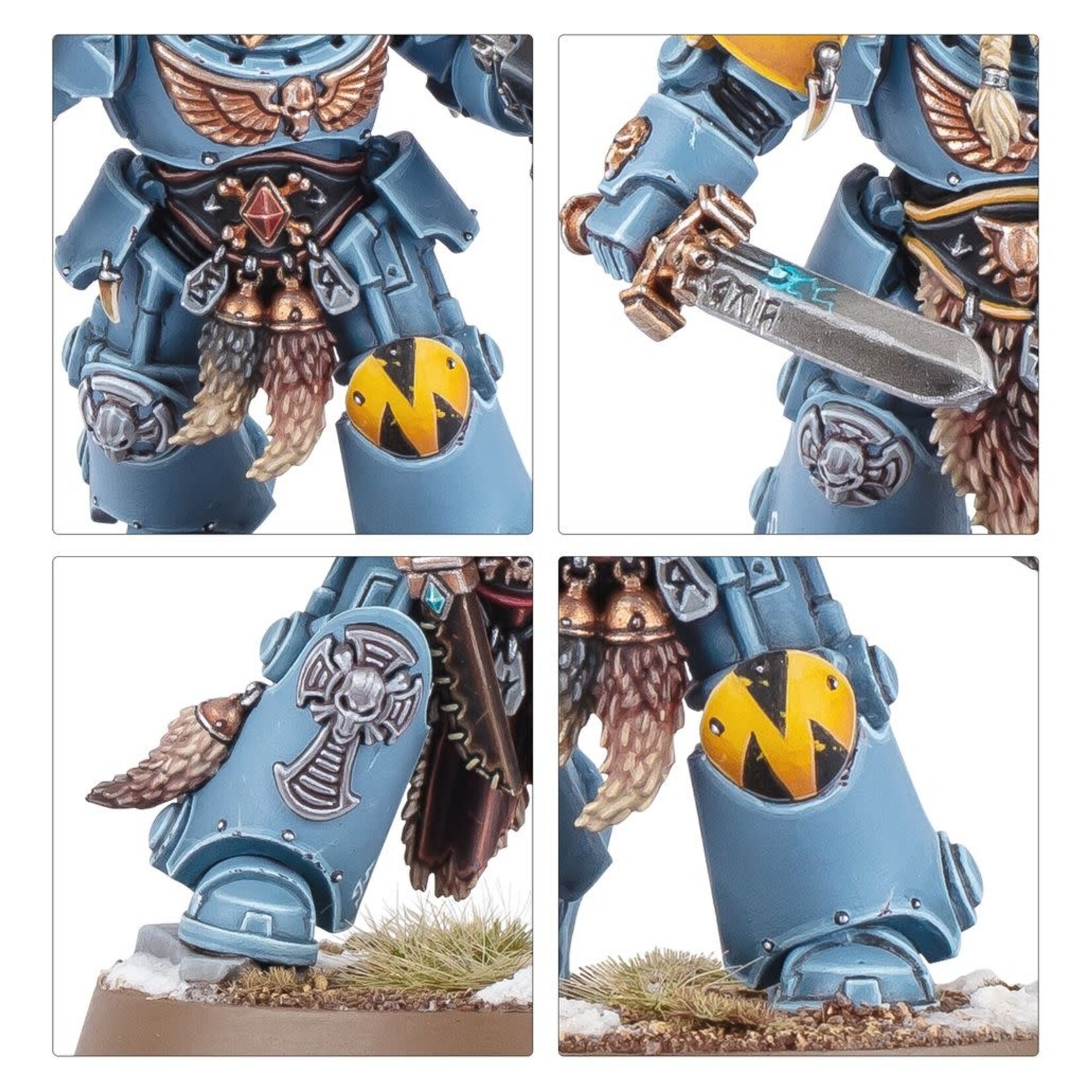 Games Workshop Space Wolves Wolf Guard Terminators