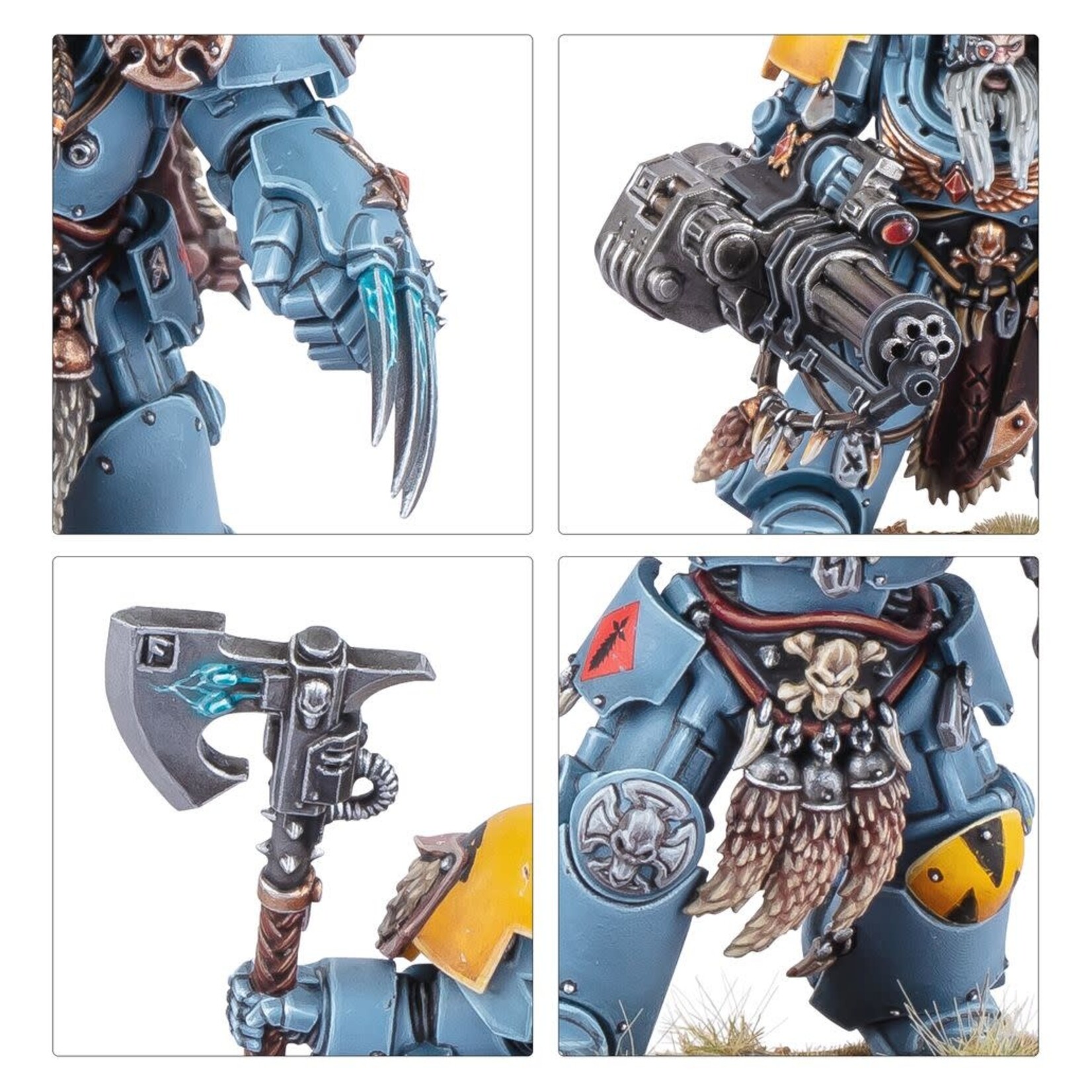 Games Workshop Space Wolves Wolf Guard Terminators