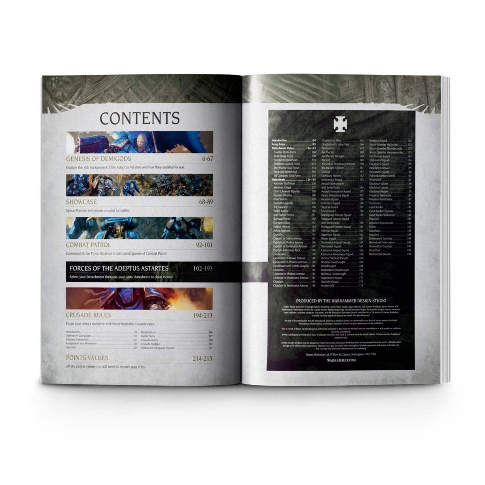 Games Workshop Codex: Space Marines