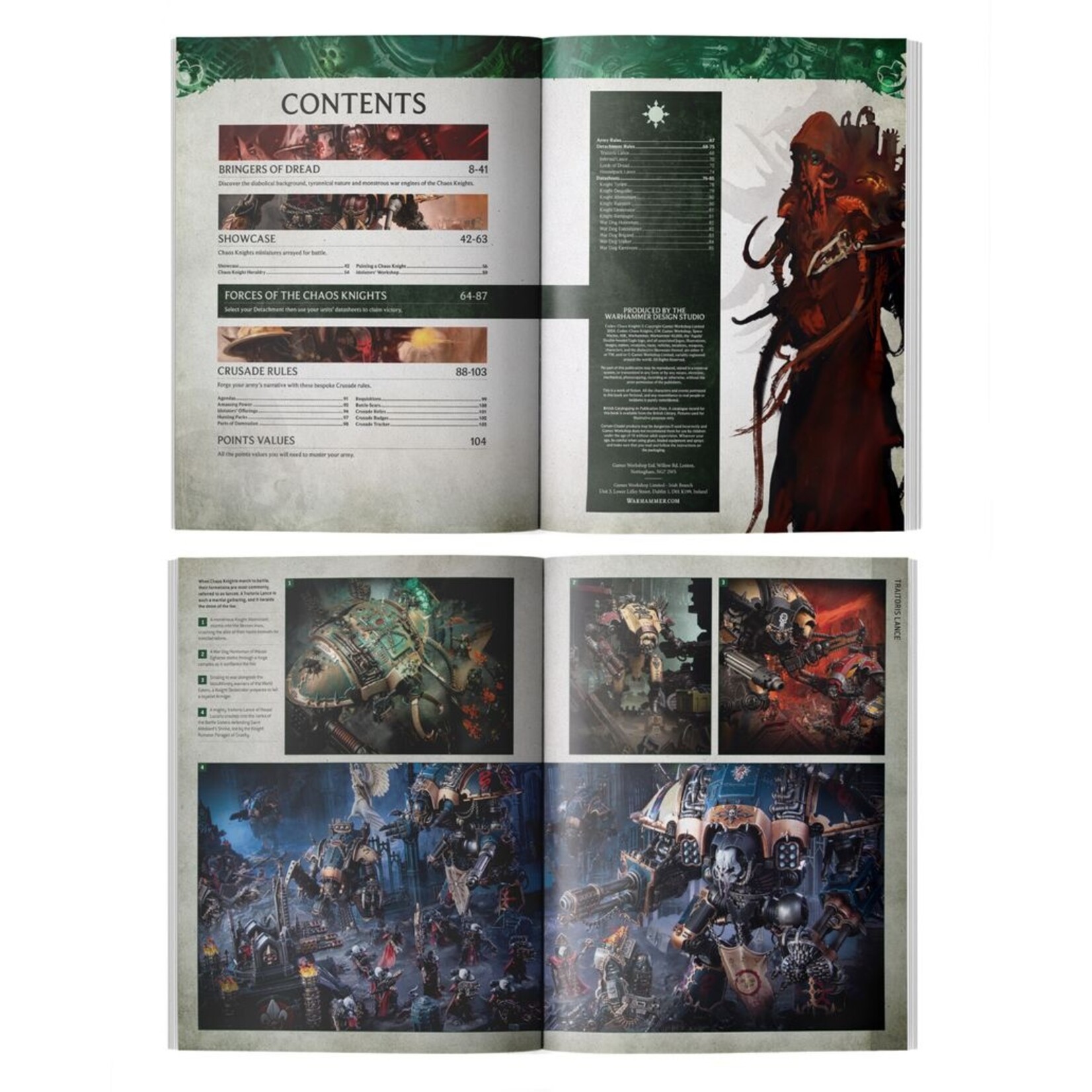 Games Workshop Codex: Chaos Knights