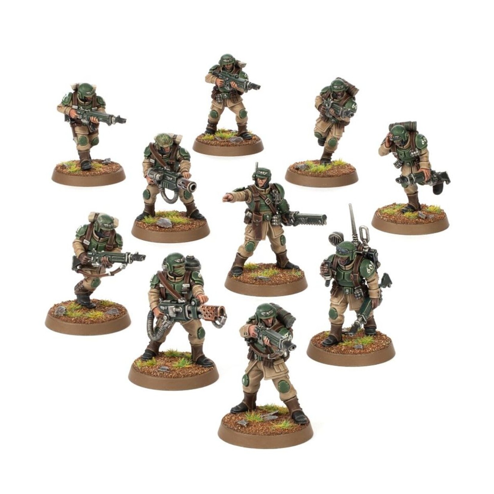 Games Workshop Astra Militarum: Cadian Shock Troops