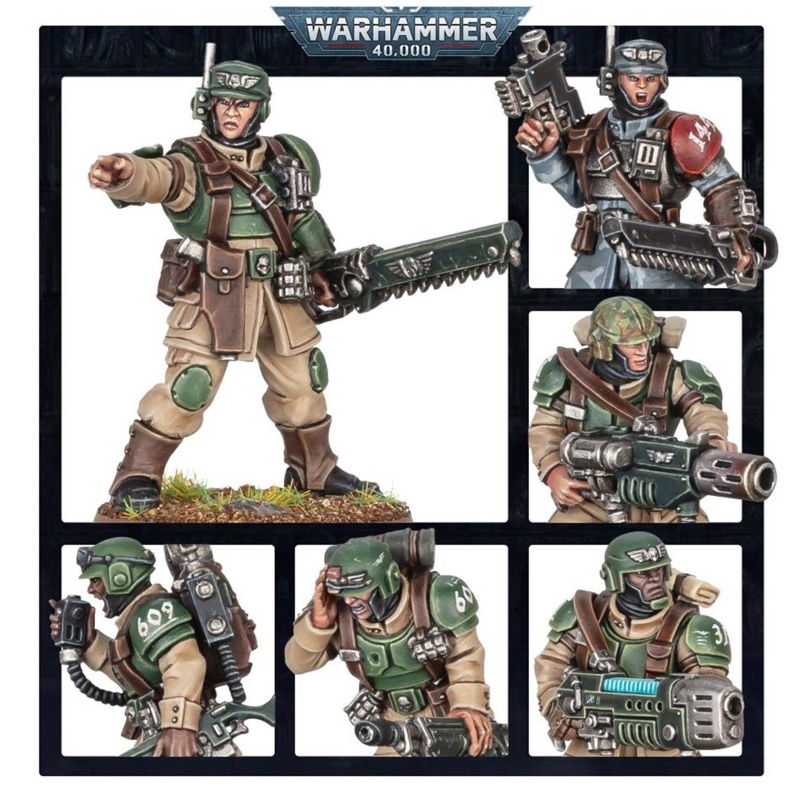 Games Workshop Astra Militarum: Cadian Shock Troops