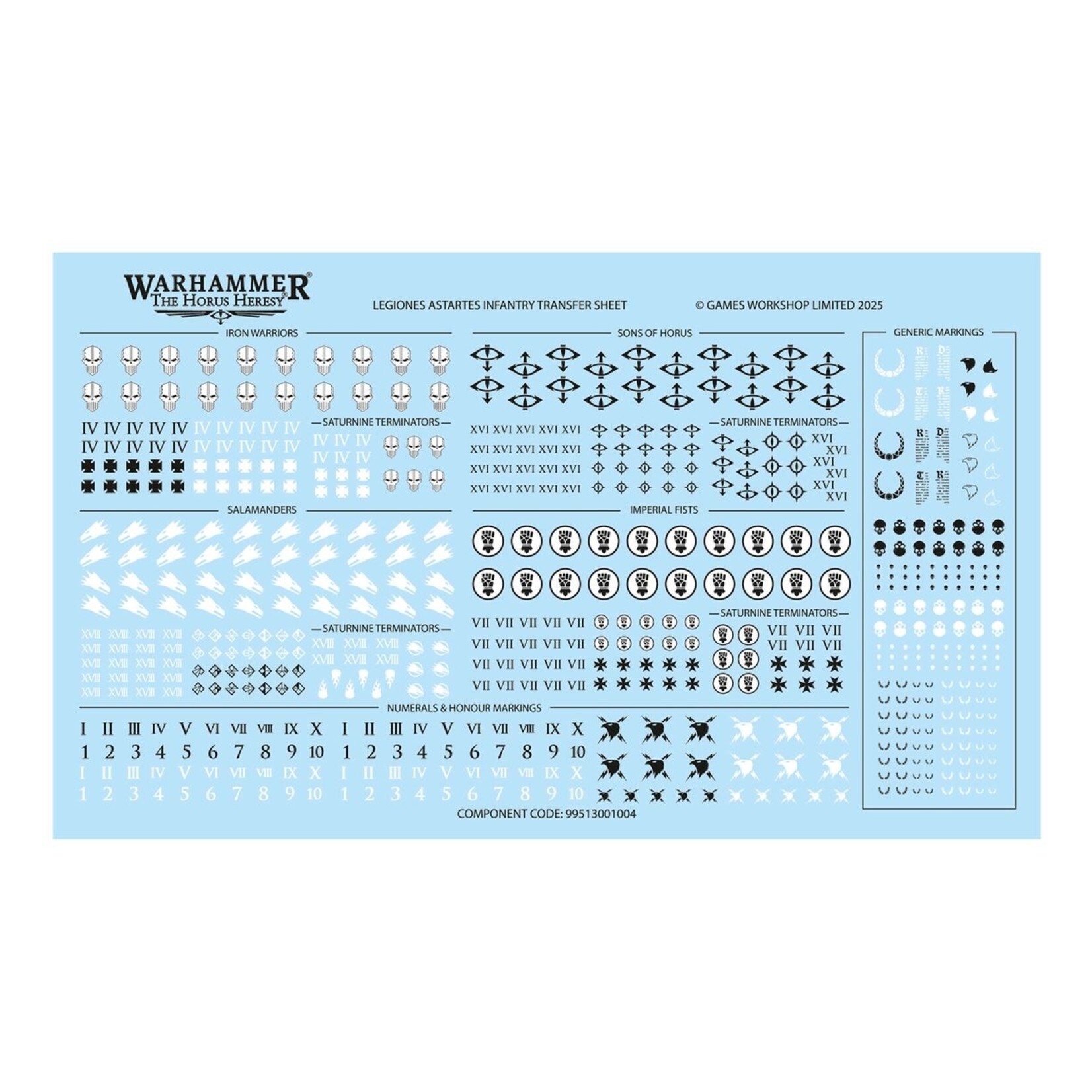 Games Workshop Legiones Astartes: Saturnine Terminators
