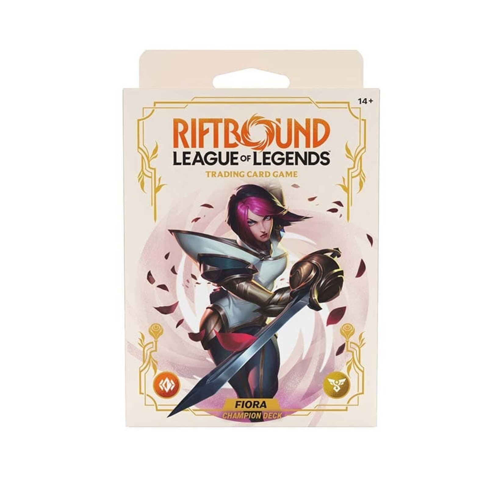 UVS GAMES RIFTBOUND TCG: LEAGUE OF LEGENDS: SET 2 SPIRITFORGED CHAMPION DECK: FIORA