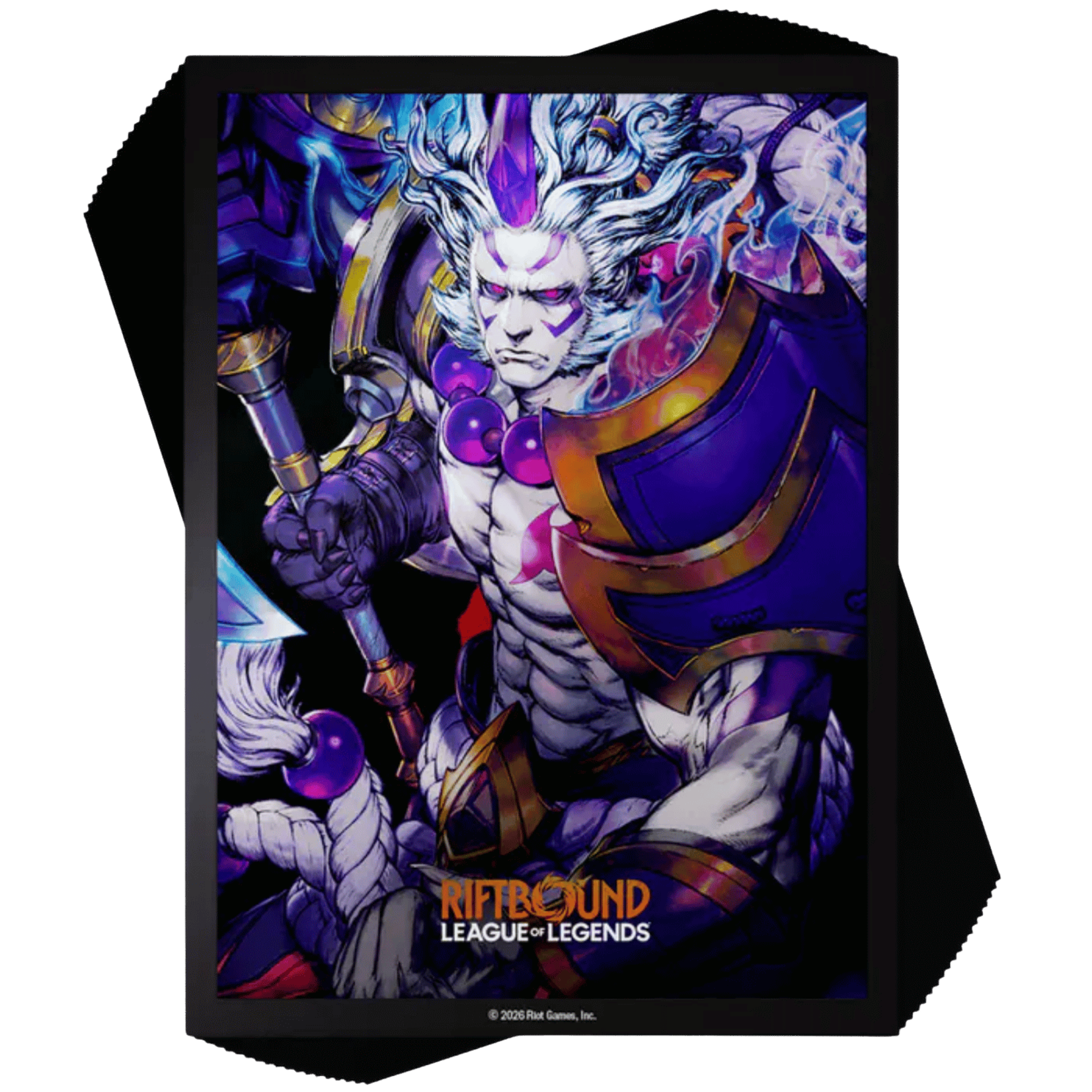 UVS GAMES RIFTBOUND TCG: LEAGUE OF LEGENDS: SET 2 SPIRITFORGED ART SLEEVES 2: SPIRIT BLOSSOM DARIUS (100CT)