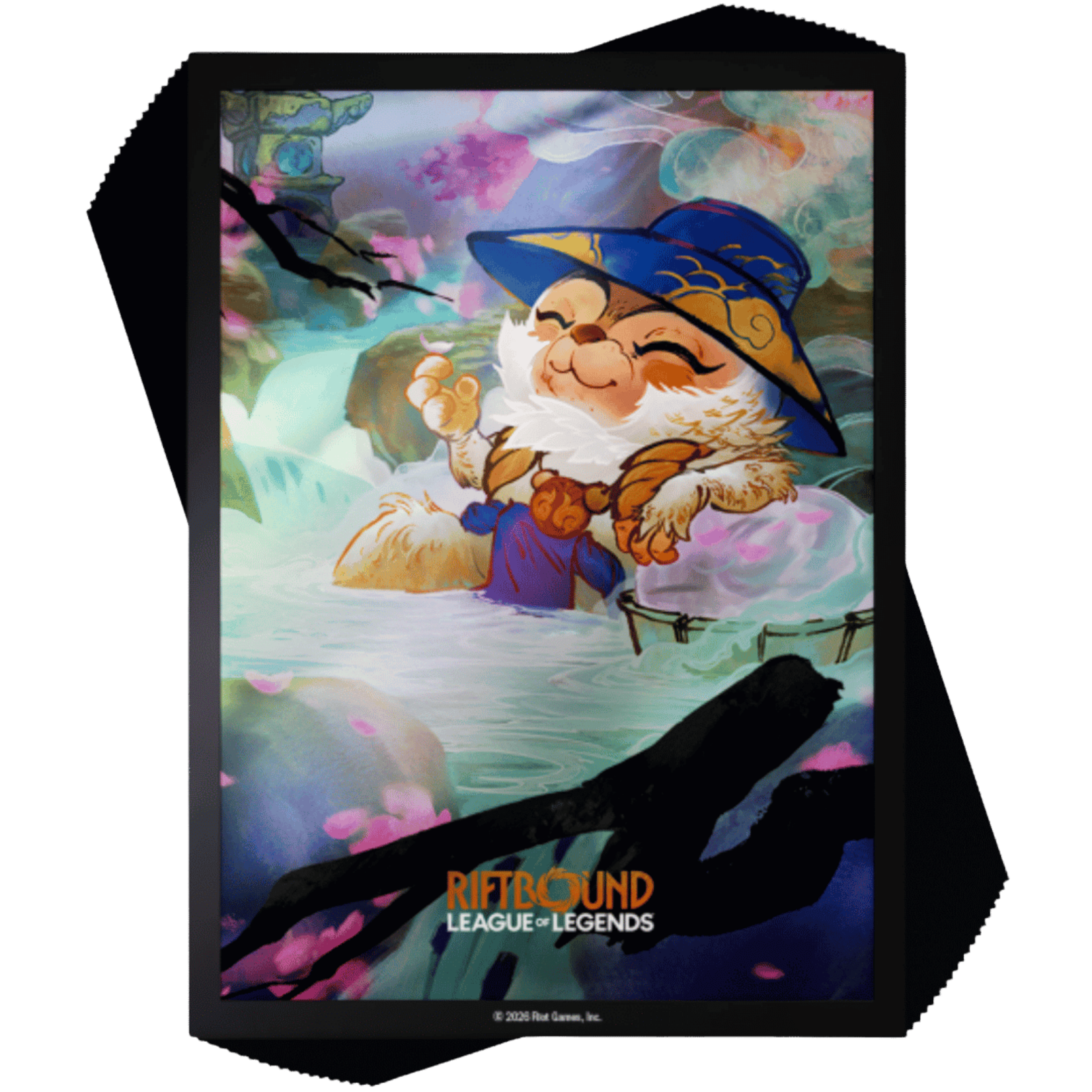 UVS GAMES RIFTBOUND TCG: LEAGUE OF LEGENDS: SET 2 SPIRITFORGED ART SLEEVES 1: SPIRIT BLOSSOM TEEMO (100CT)