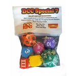 Goodman Games DCC Special 7 Dice Set -- Rainbow