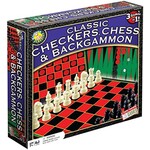 Classic Checkers, Chess and Backgammon