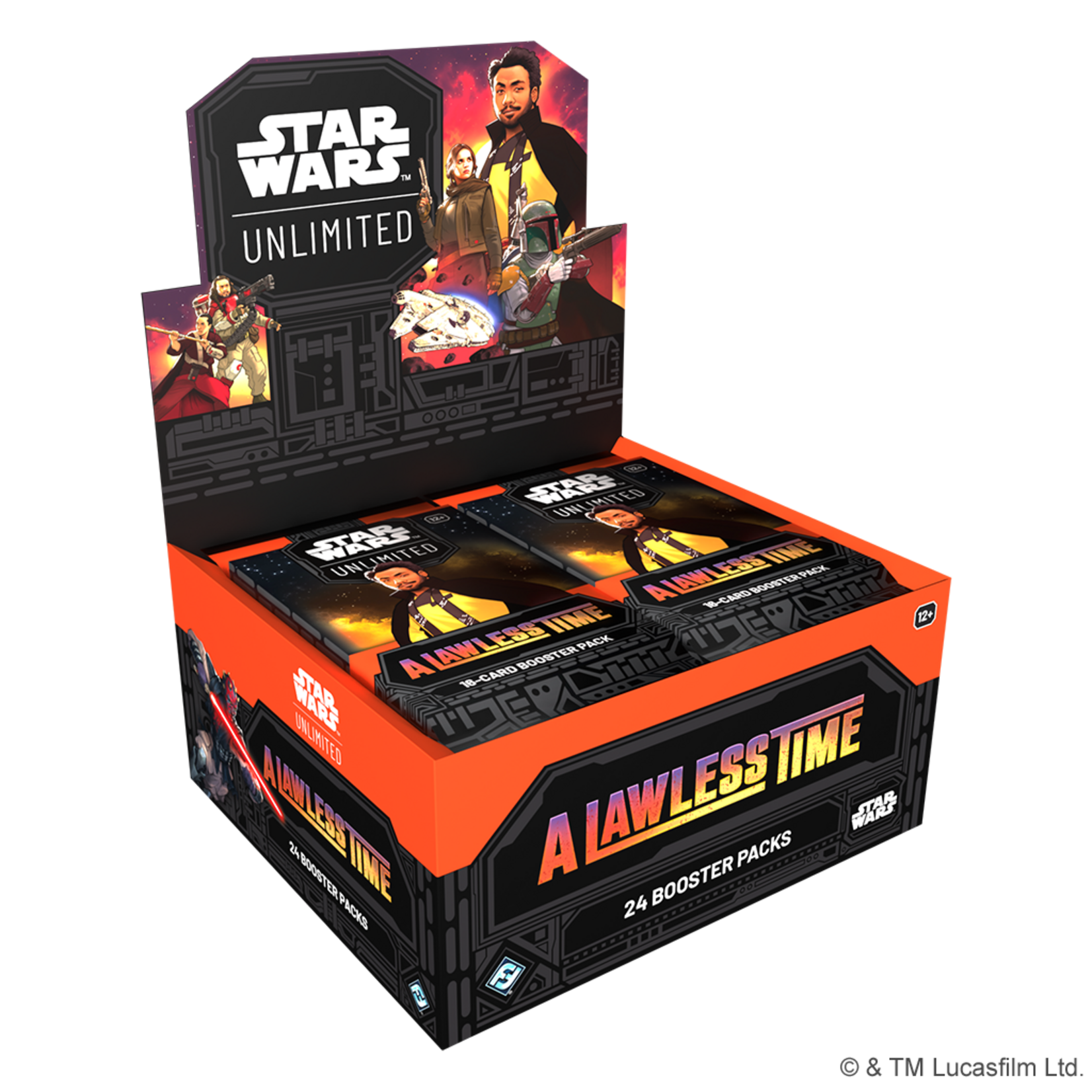 Fantasy Flight Games Star Wars: Unlimited - A Lawless Time : Booster Display