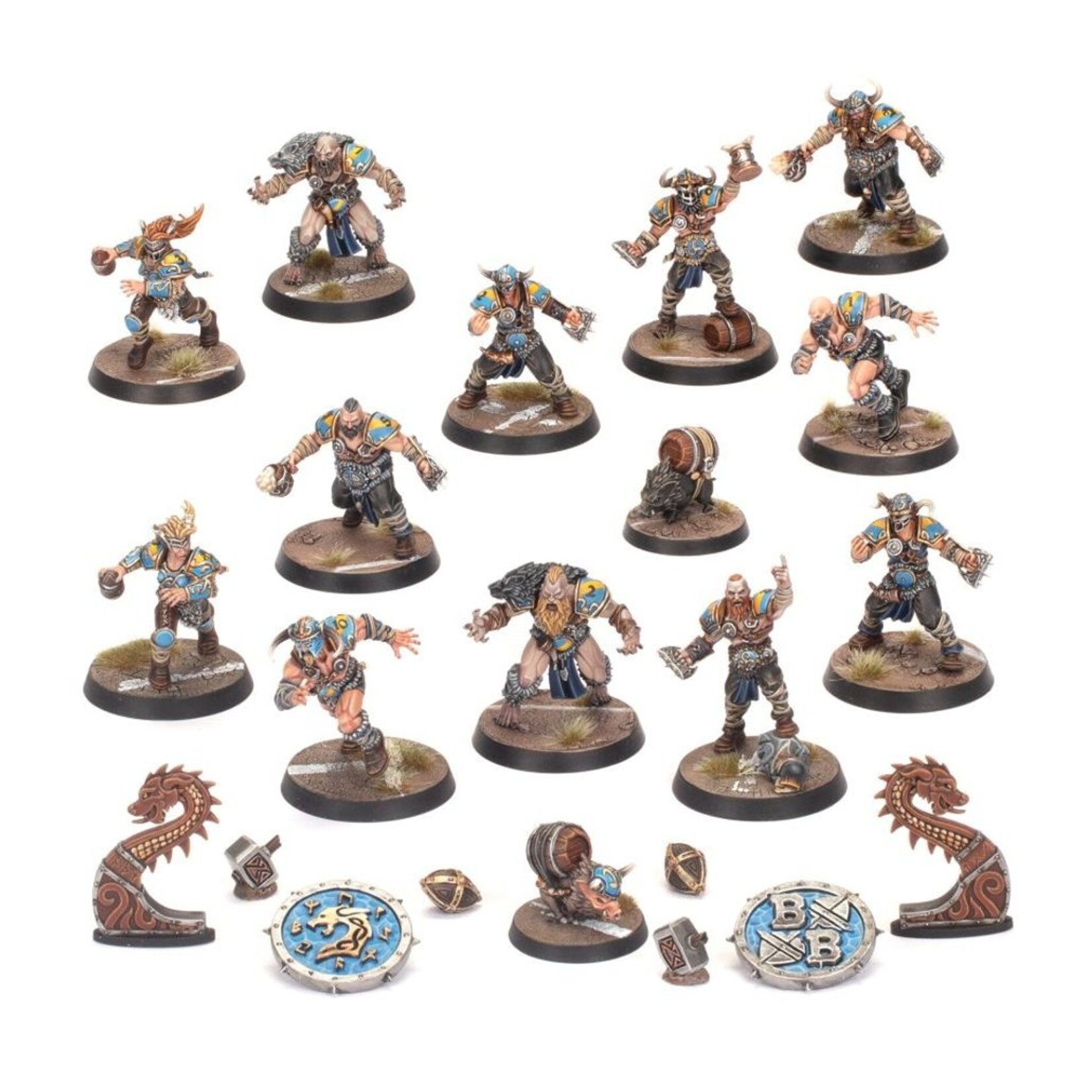 Games Workshop Norse Blood Bowl Team: Norsca Rampagers