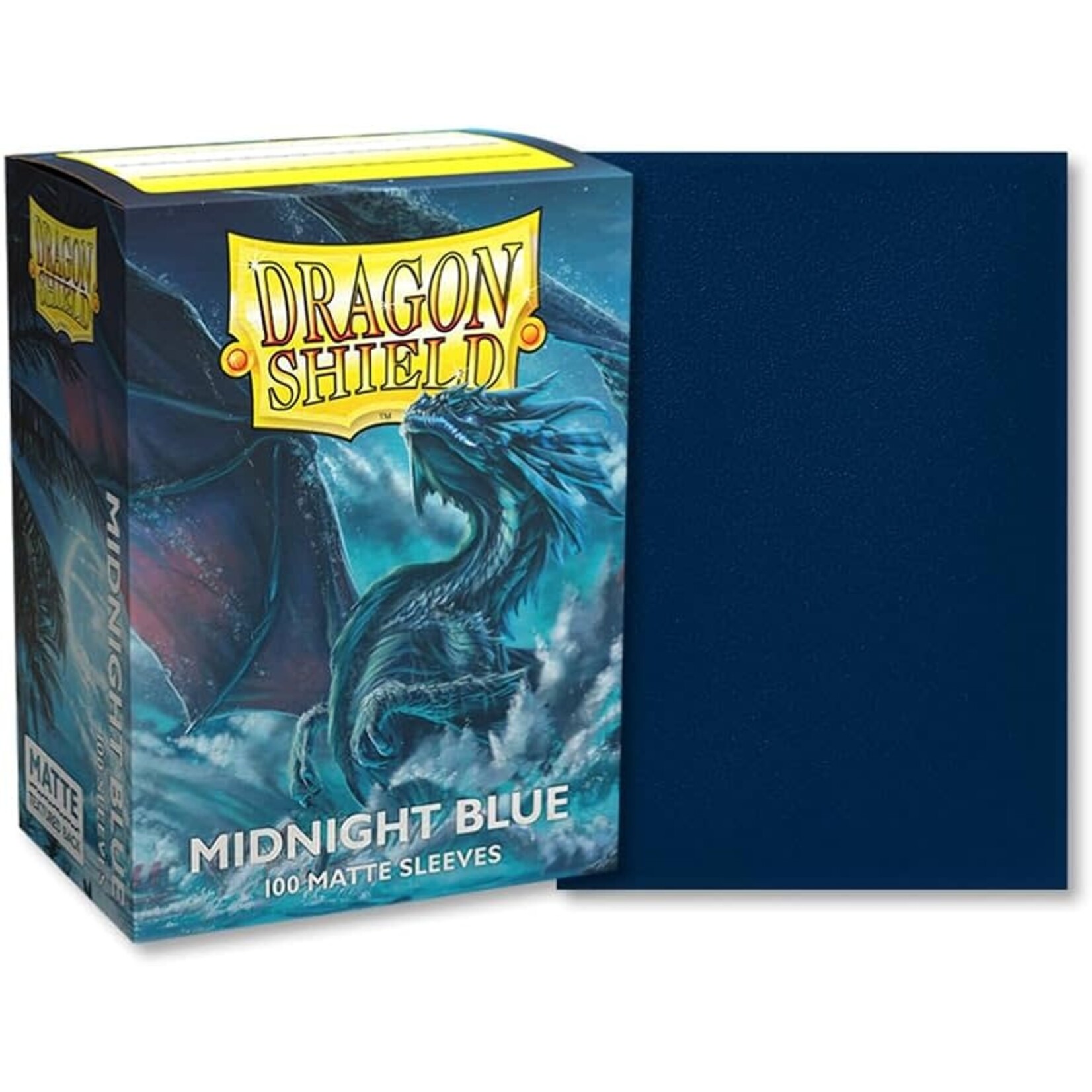 Arcane Tinmen Dragon Shield Sleeves: Matte Midnight Blue (BOX Of 100)