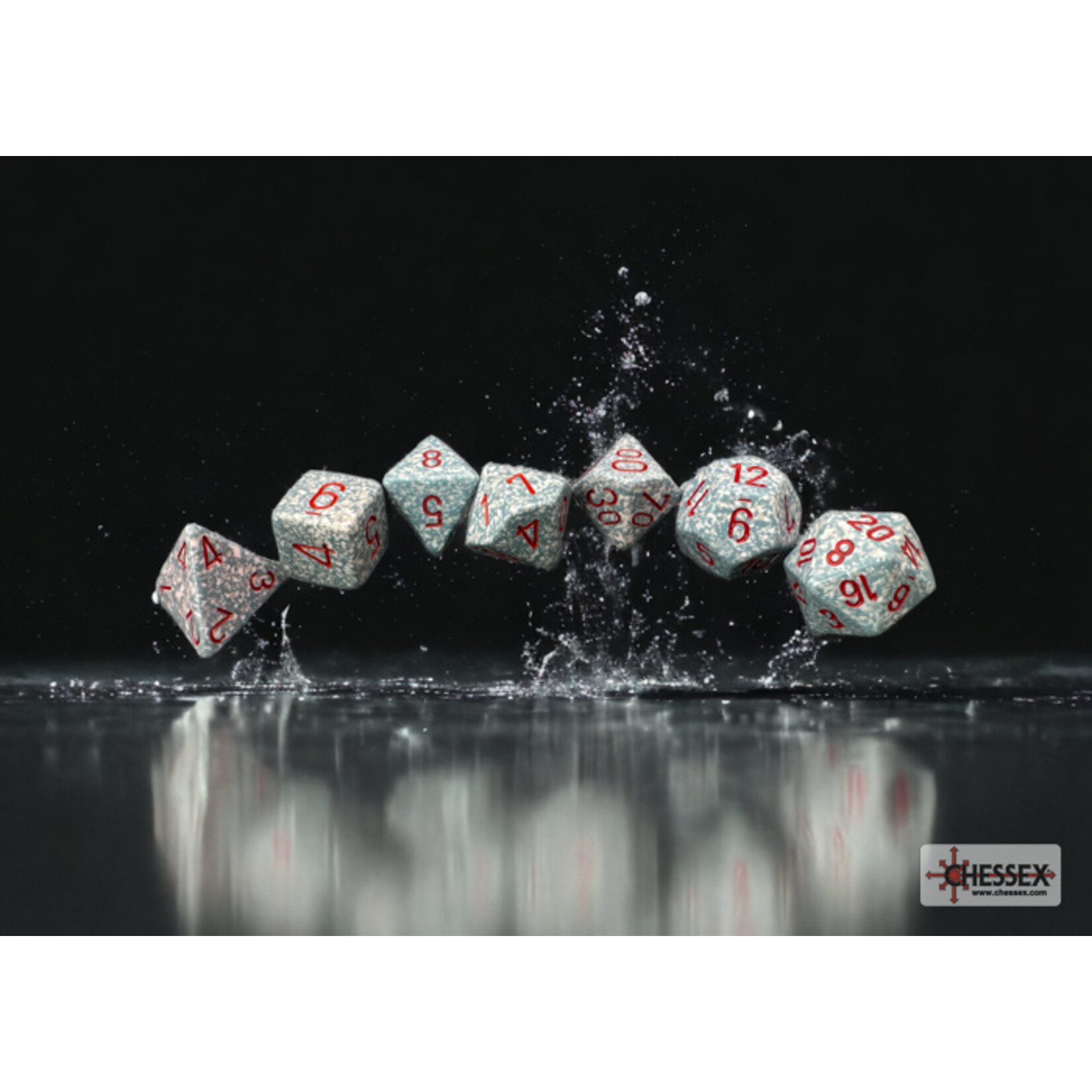 Chessex Speckled Air Polyhedral 7-Dice Set