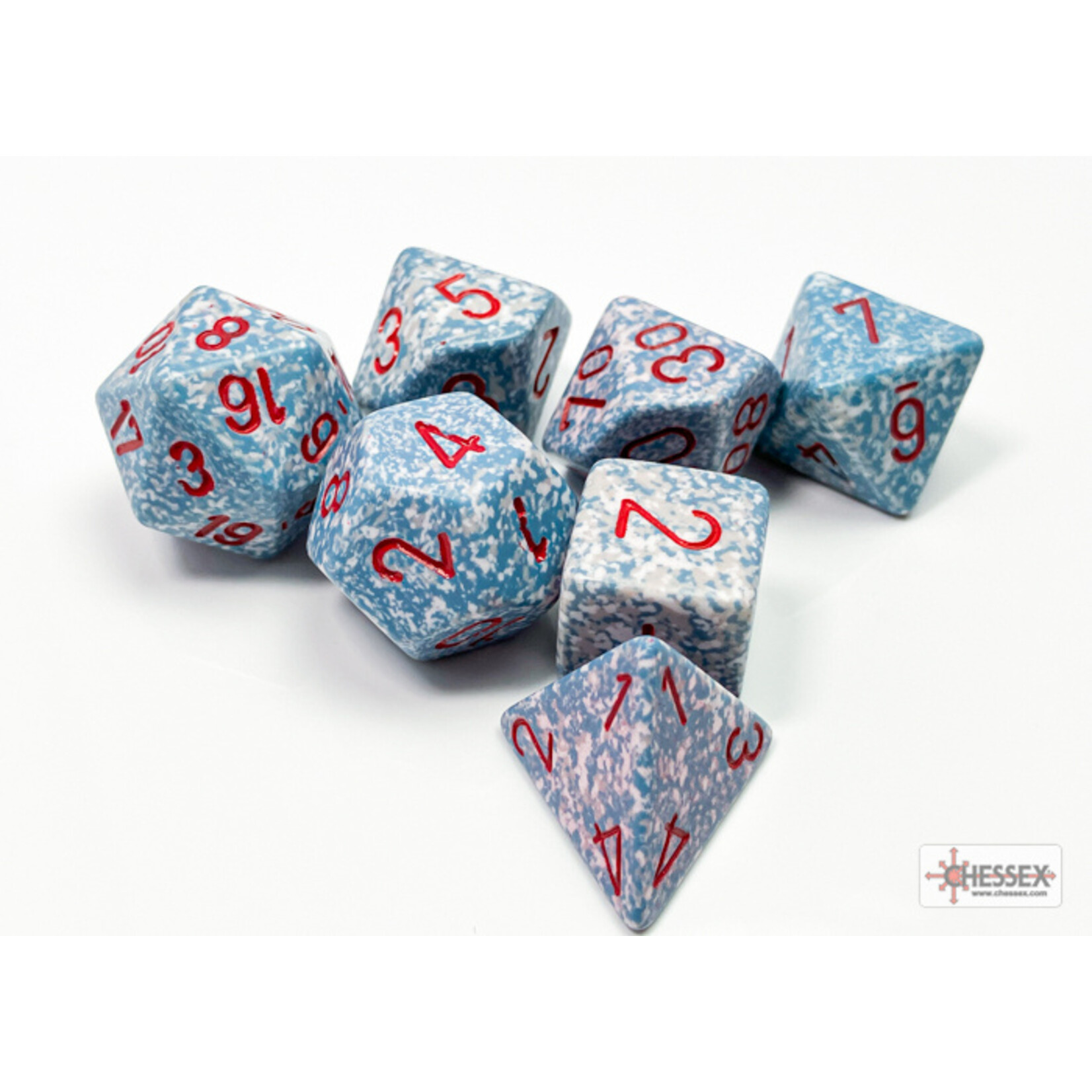 Chessex Speckled Air Polyhedral 7-Dice Set
