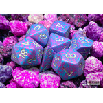 Chessex Speckled Silver Tetra Polyhedral 7-Dice Set
