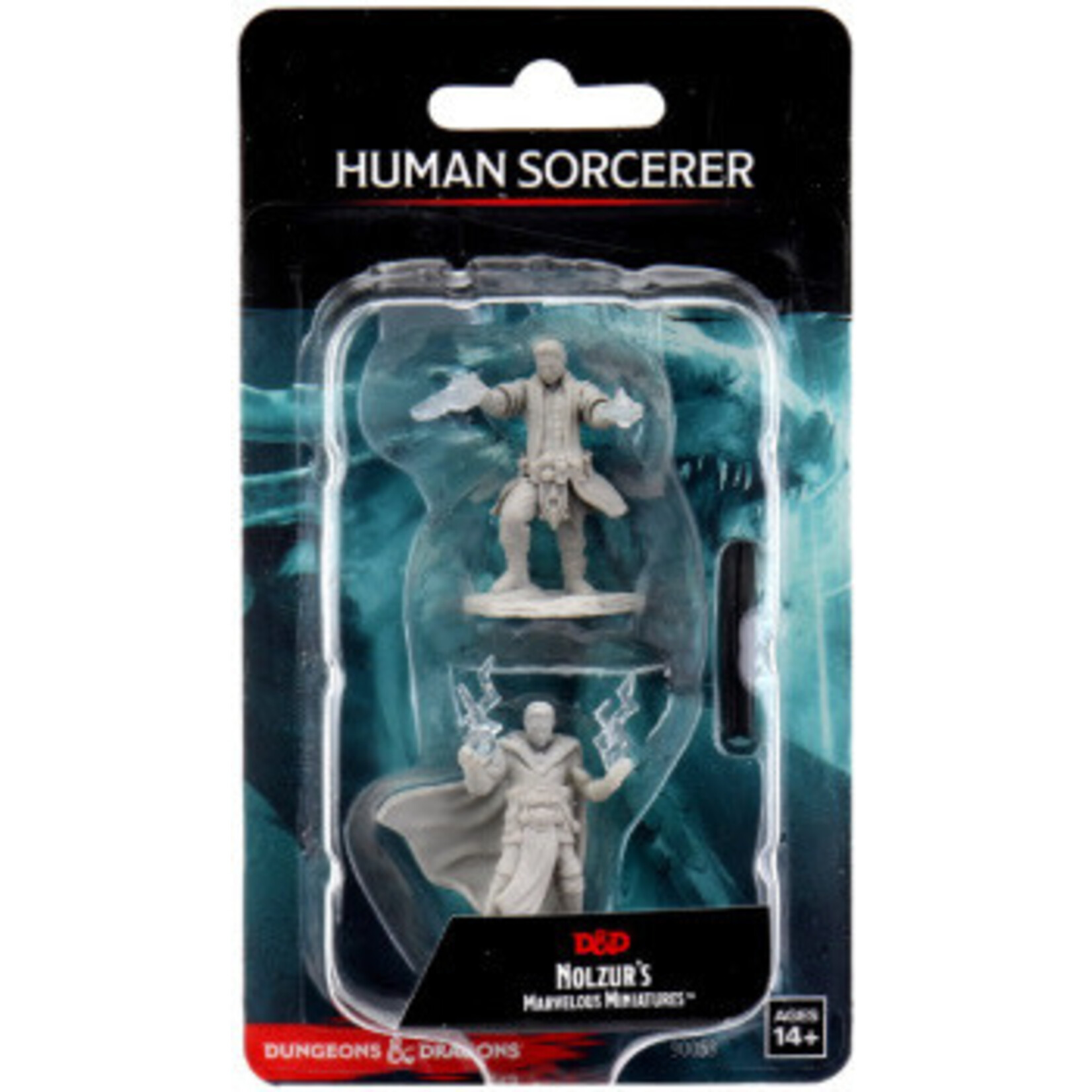 Wizkids DND Unpainted Minis Wave 12 Male Human Sorcerer