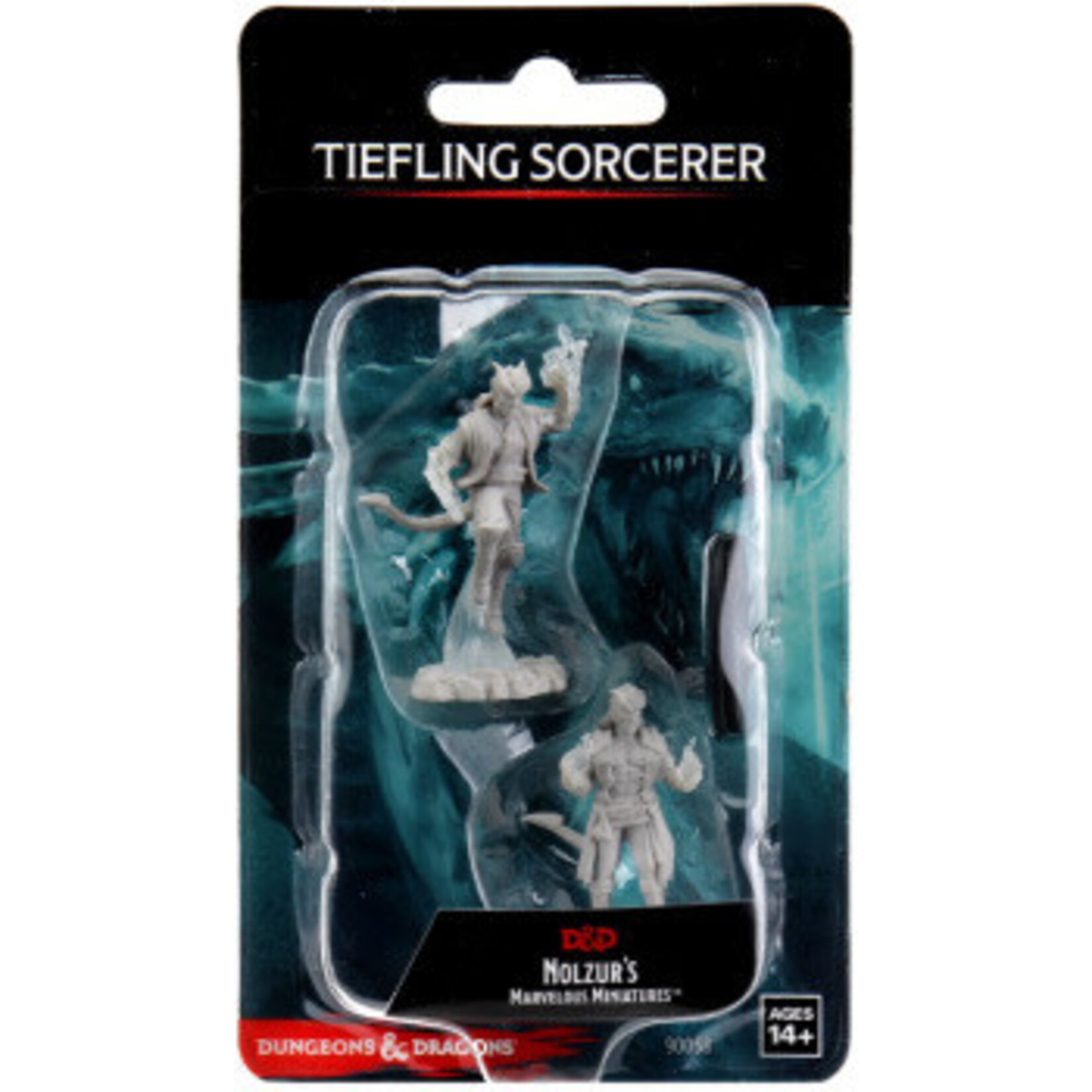 Wizkids DND Unpainted Minis Wave 12 Male Tiefling Sorcerer