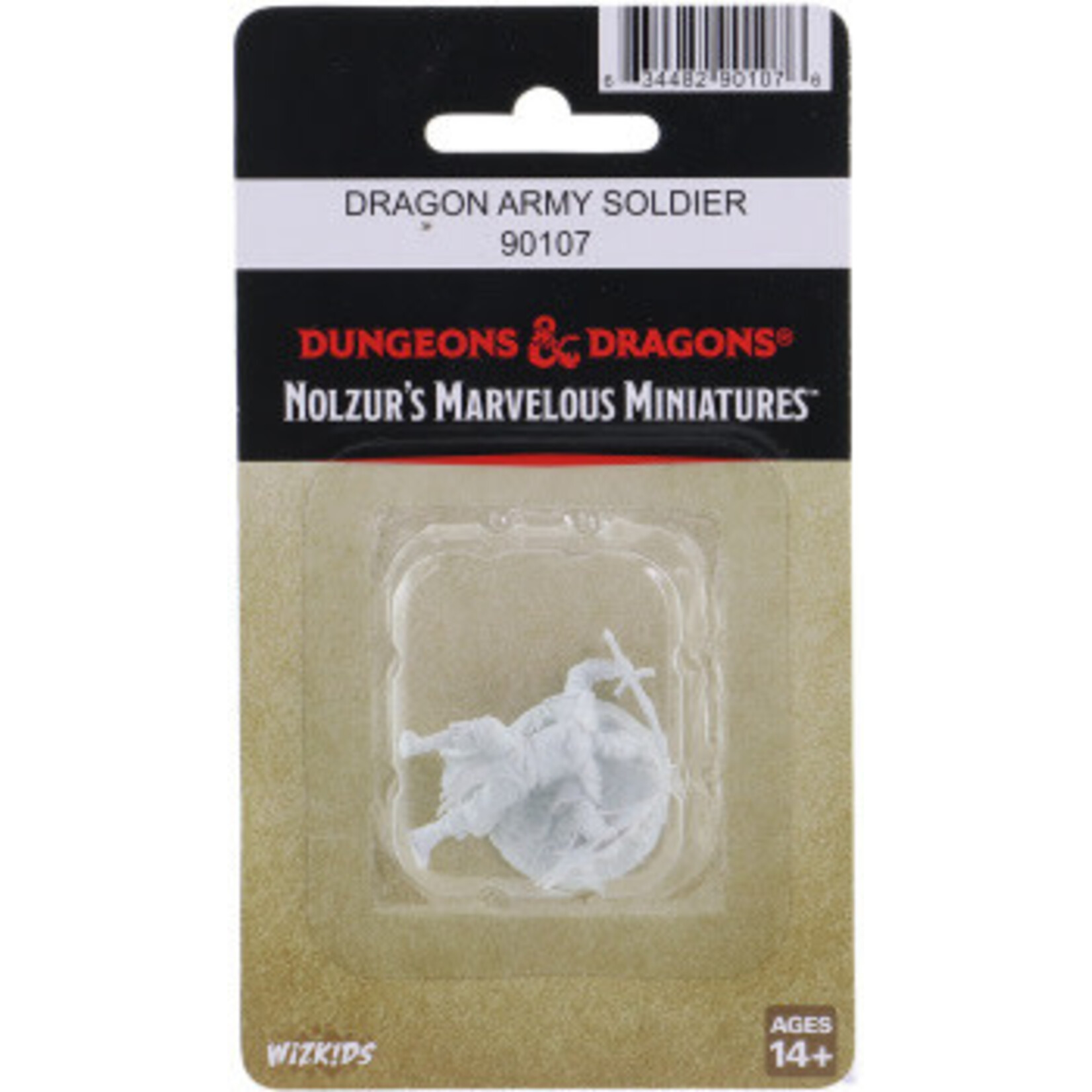 Wizkids DND Unpainted Minis Wave 23 Dragon Army Soldier