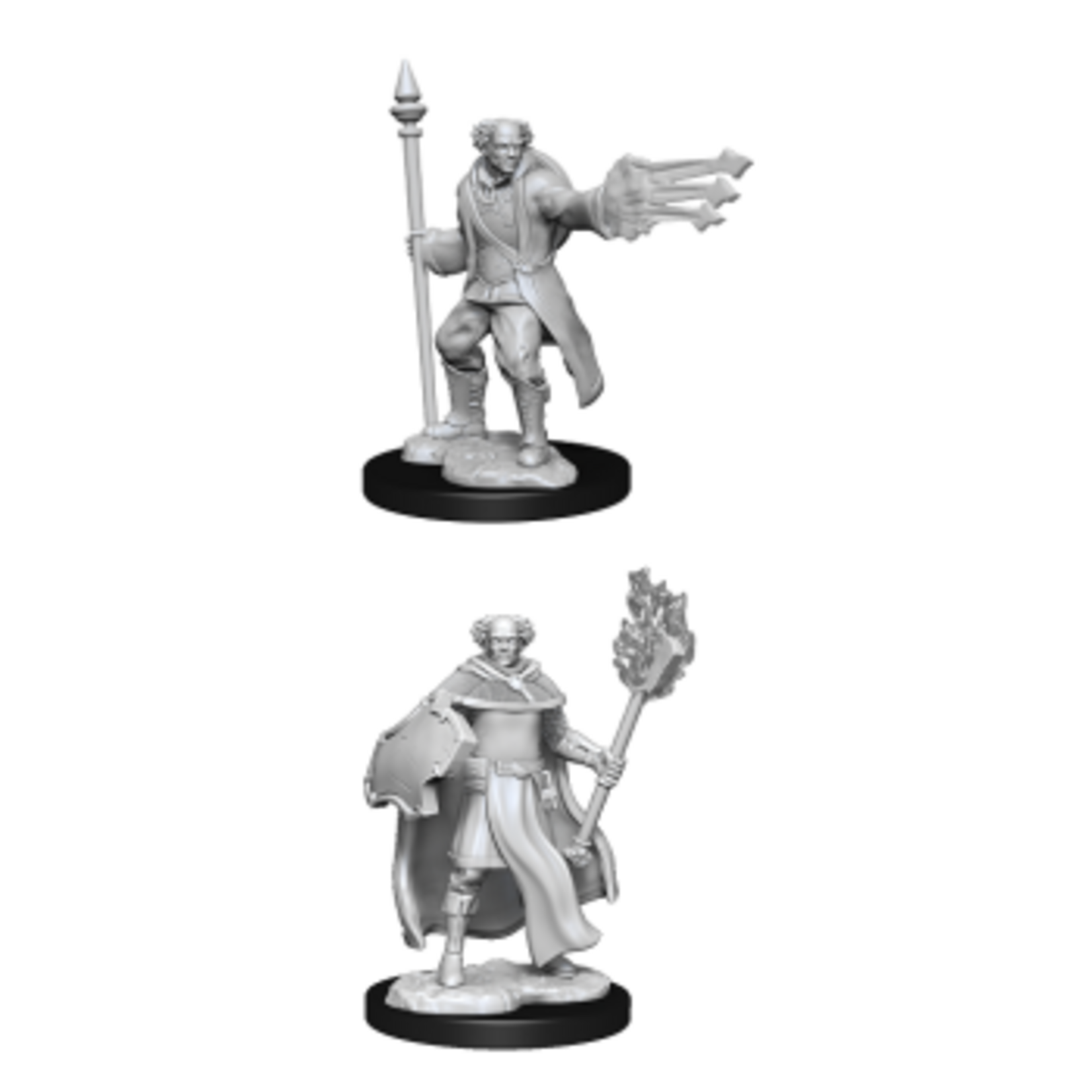 Wizkids DND Unpainted Minis Wave 13 Cleric/Wizard Male