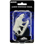 Wizkids Wizkids Unpainted Minis Wave 14 Saber-Toothed Tiger