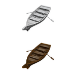 Wizkids Wizkids Unpainted Minis Wave 18 Rowboat And Oars