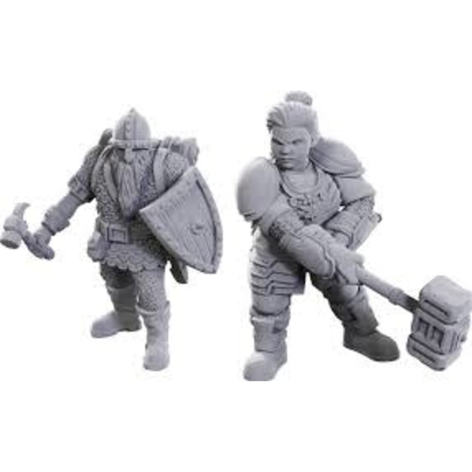 Wizkids DND Unpainted Minis Limited Edition 50th Anniversary Dwarves