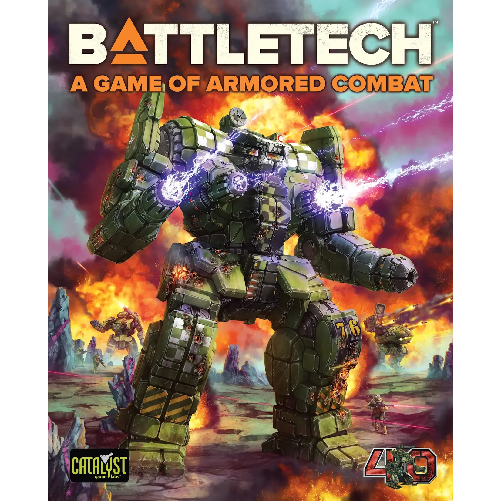CATALYST GAME LABS Battletech A Game Of Armored Combat 40th Anniversary