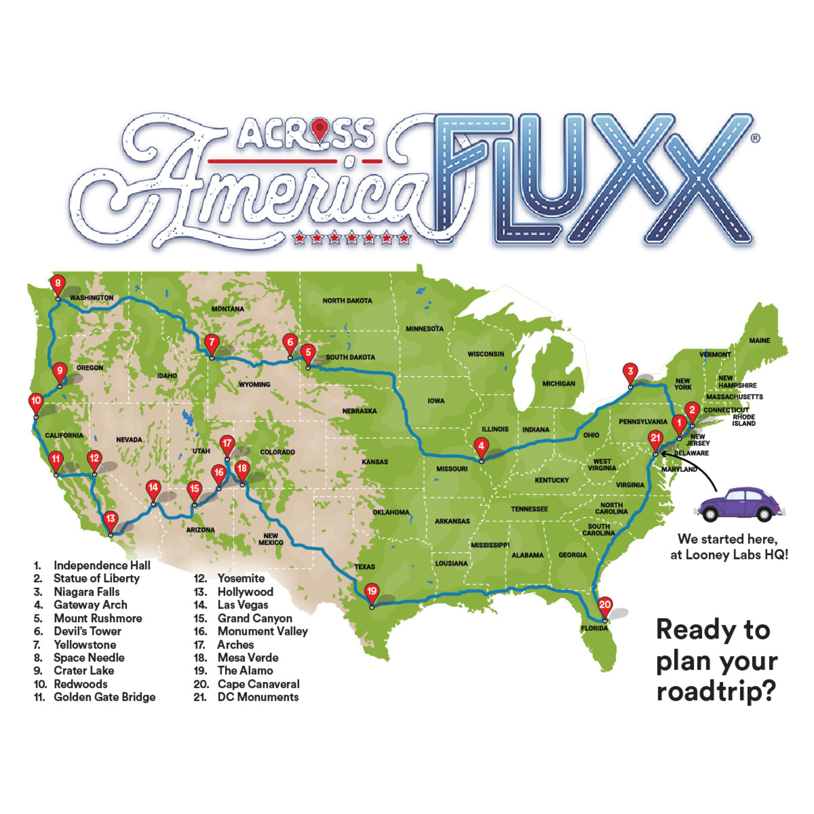 Across America Fluxx