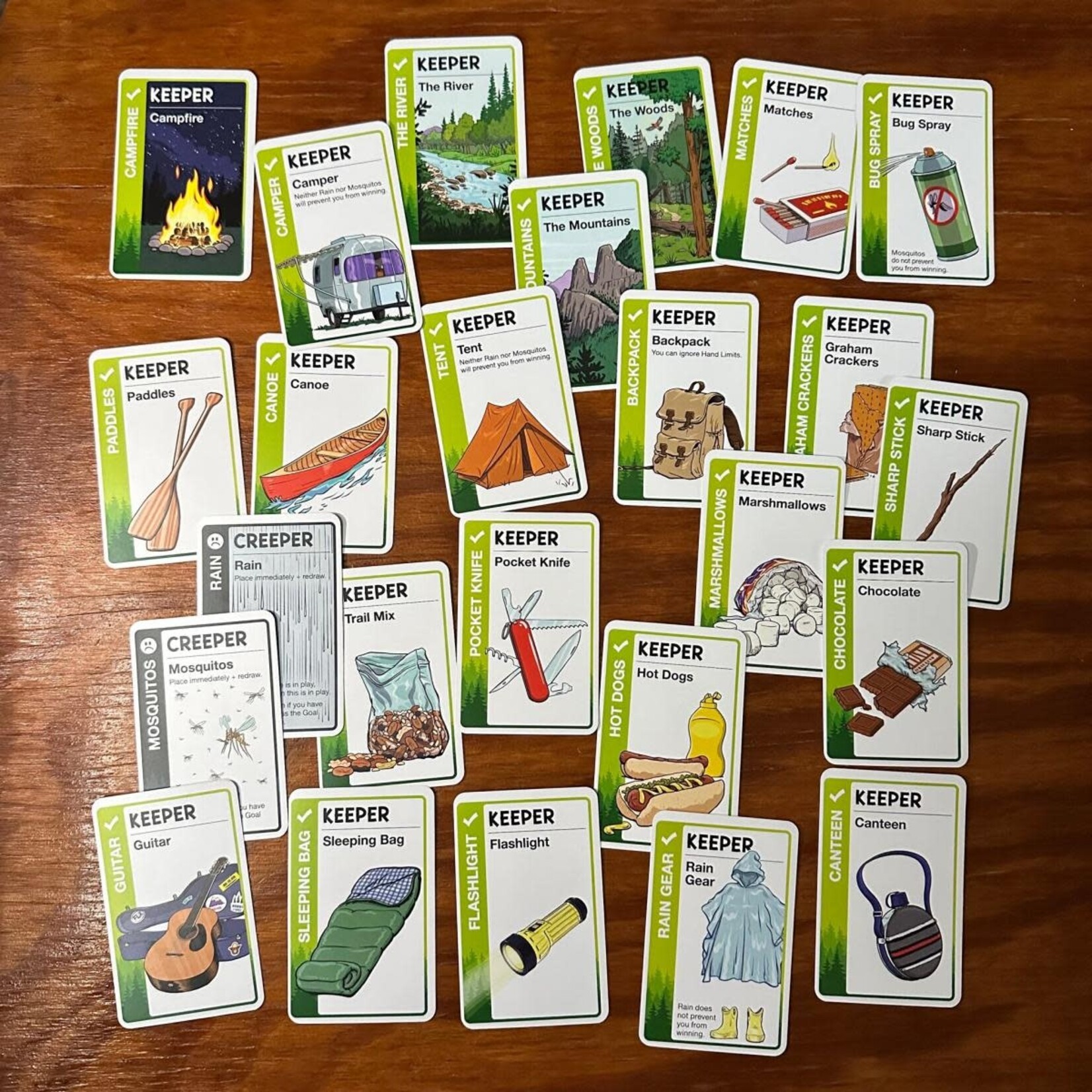 Looney Labs Camping Fluxx