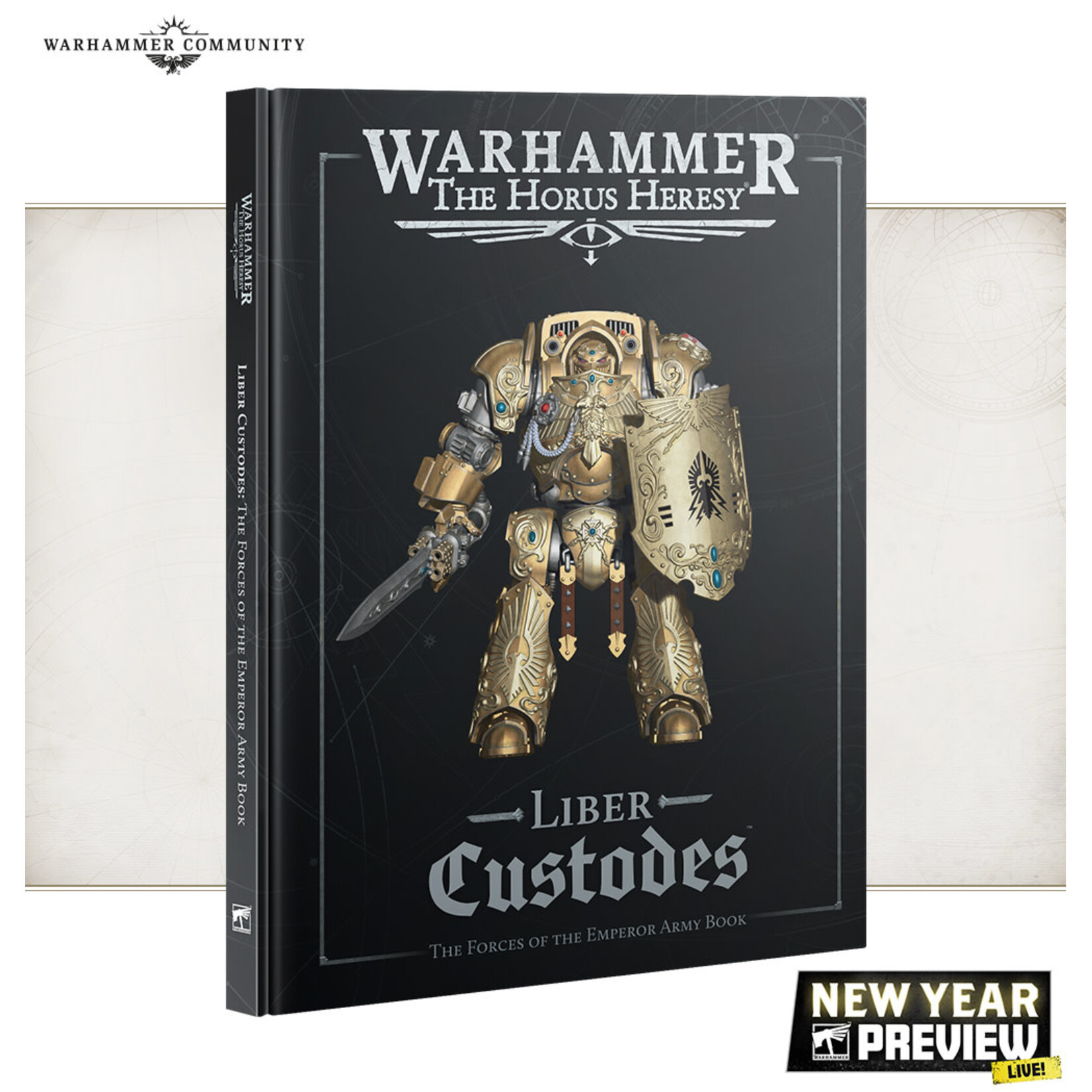 Games Workshop Horus Heresy: Liber Custodes