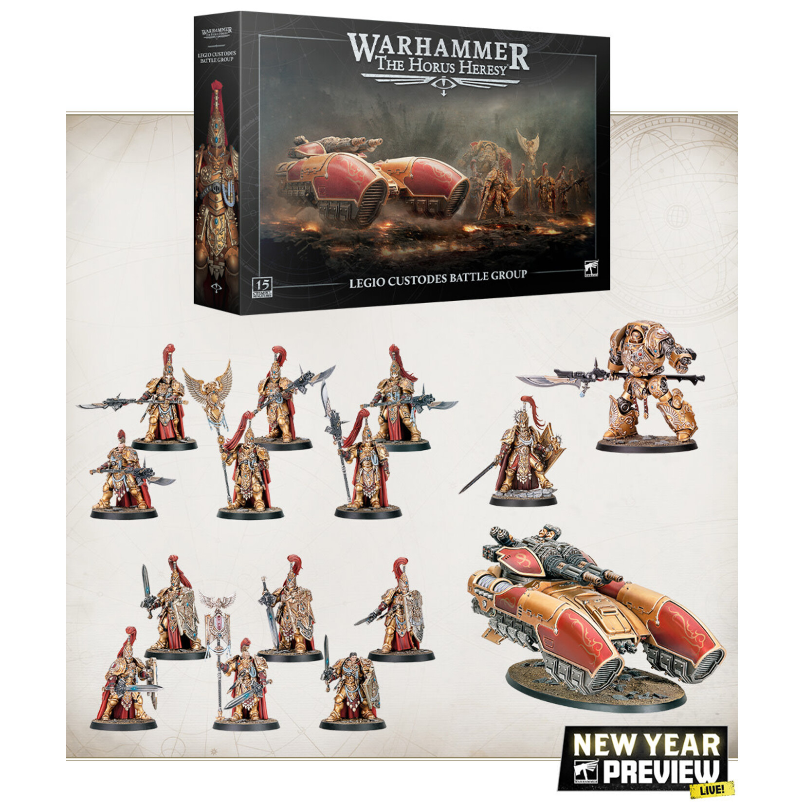 Games Workshop Horus Heresy: Legio Custodes Battle Group
