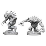 Wizkids D&D Unpainted Minis Wave5 Grey Slaad & Death Slaad