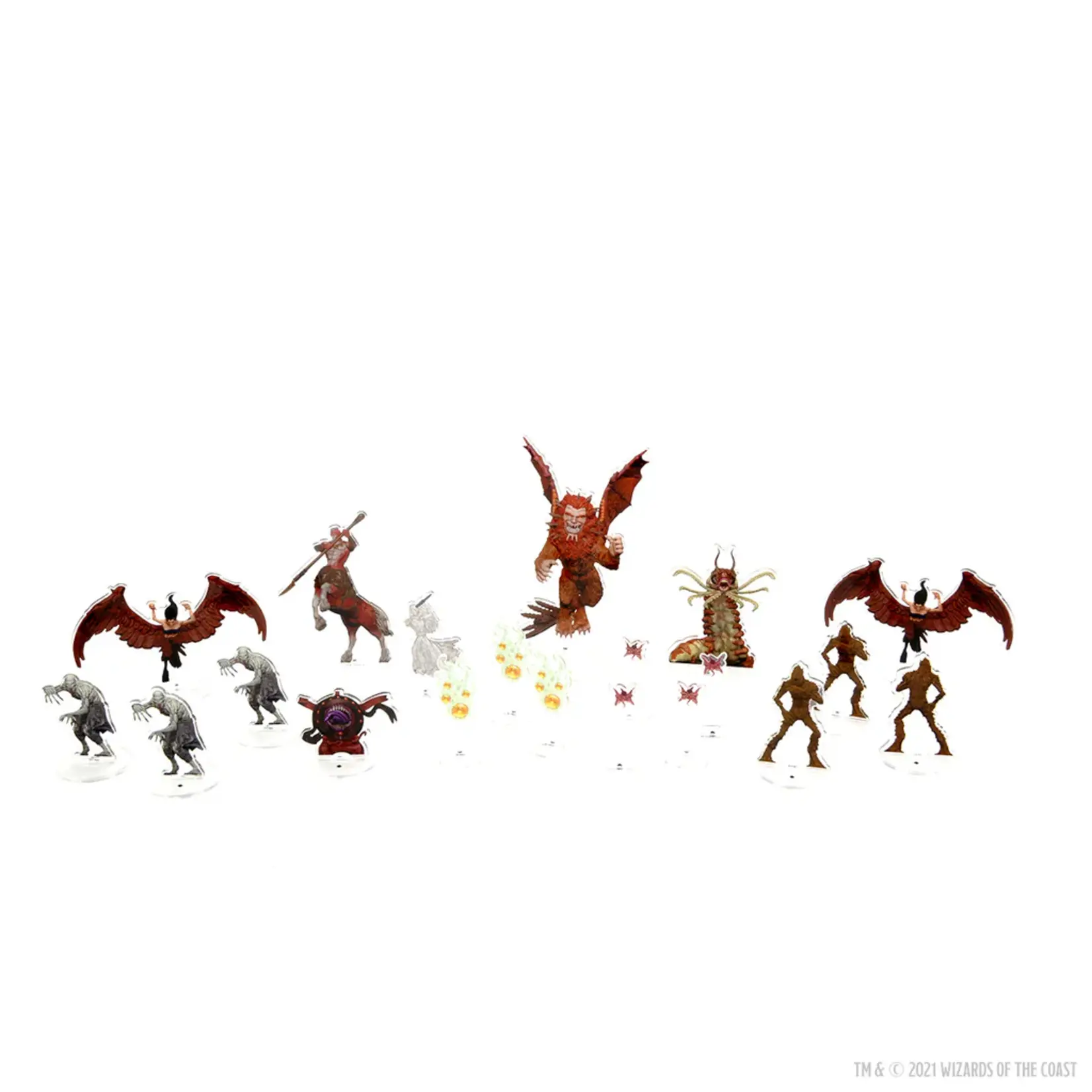 Wizkids D&D Idols 2D Minis Monster Pk 1